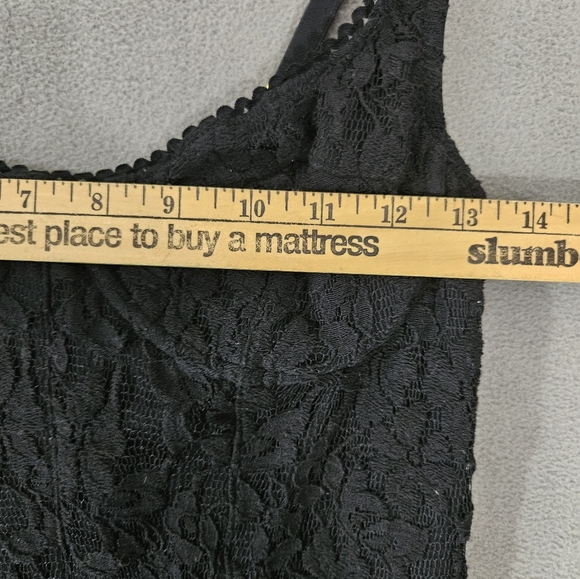 Urban Outfitters Gray Lace Chemise - Picture 3 of 7